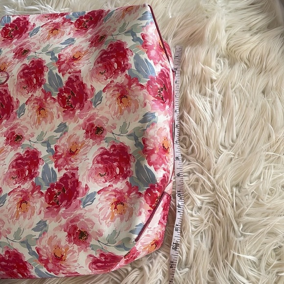 Stein mart Floral peony pink reversible tote purse pocketbook shoulder handbag - Picture 11 of 16
